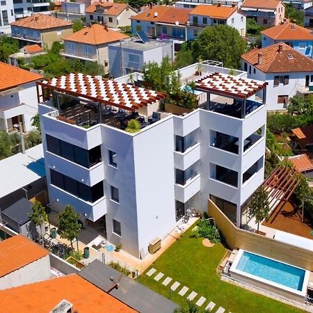 ザダルShell Sky Luxury Penthouse With Private Poolアパートメント エクステリア 写真