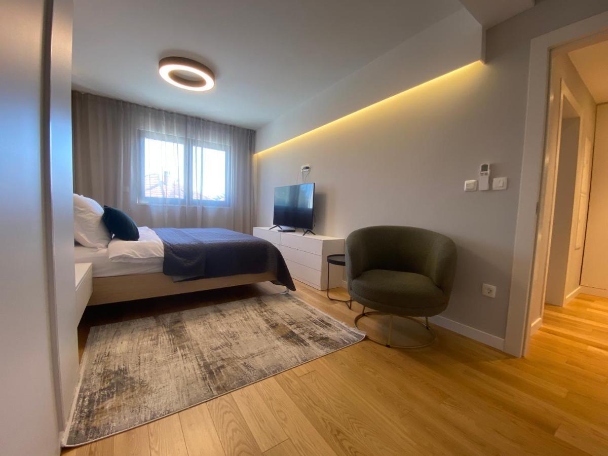 ザダルShell Sky Luxury Penthouse With Private Poolアパートメント エクステリア 写真